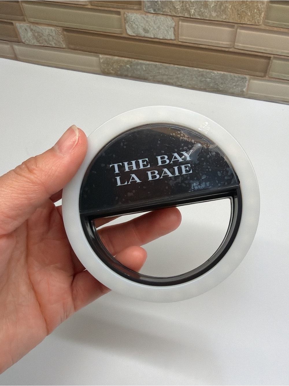 The Bay Clip-On Mini Ring Light for Phone Laptop Makeup Selfie
